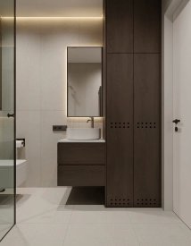 Дизайн ванної кімнати від Petro Golyk Studio. Фото 5