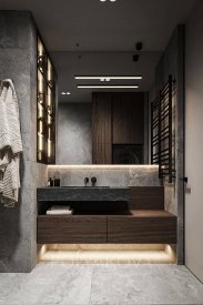 Дизайн ванної кімнати 4,9 кв.м від Студія дизайну Polyakova. Фото 4