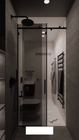 Дизайн туалету від Студія дизайну Polyakova. Фото 3