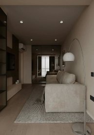 Інтер'єр вітальні від Kontur Design. Фото 1