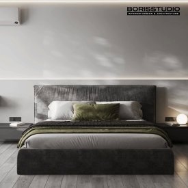 Дизайн спальні 17,76 кв.м від BORISSTUDIO. Фото 8
