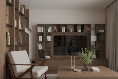 Інтер'єр вітальні від Petro Golyk Studio. Фото 2