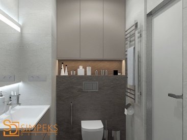 Дизайн ванної кімнати від Simpeks Design. Фото 2