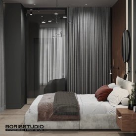 Дизайн спальні від BORISSTUDIO. Фото 2