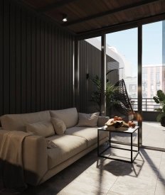 Дизайн балкону від Petro Golyk Studio. Фото 3