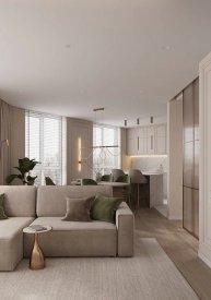 Інтер'єр вітальні від Petro Golyk Studio. Фото 4