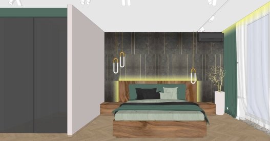 Дизайн спальні від Adesign. Фото 1