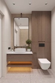 Дизайн ванної кімнати від Petro Golyk Studio. Фото 2