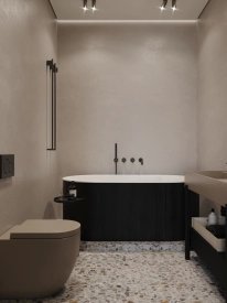 Дизайн ванної кімнати від NUDE interior design. Фото 2