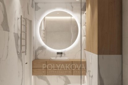 Дизайн ванної кімнати від Студія дизайну Polyakova. Фото 2