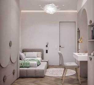 Дизайн дитячої кімнати від Petro Golyk Studio. Фото 1