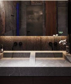 Дизайн ванної кімнати від Petro Golyk Studio. Фото 2