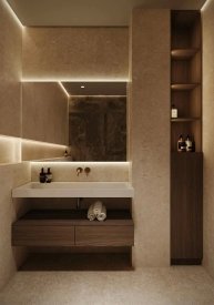Дизайн ванної кімнати від Kontur Design. Фото 2