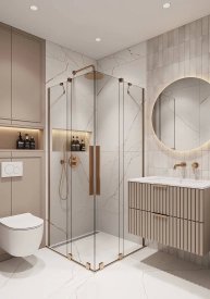 Дизайн ванної кімнати від Petro Golyk Studio. Фото 1