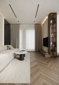 Інтер'єр вітальні від Kontur Design. Фото 4