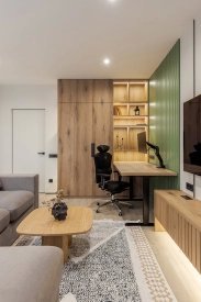 Інтер'єр вітальні від Petro Golyk Studio. Фото 2