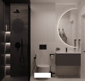 Дизайн туалету від Студія дизайну Polyakova. Фото 4