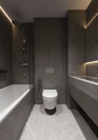 Дизайн ванної кімнати від Kontur Design. Фото 4