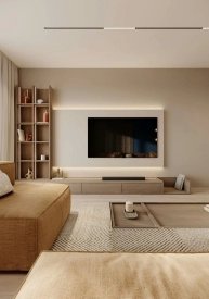 Інтер'єр вітальні від Kontur Design. Фото 3