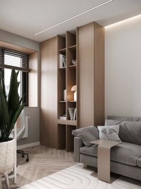 Дизайн робочого кабінету від Roomy Room. Фото 5
