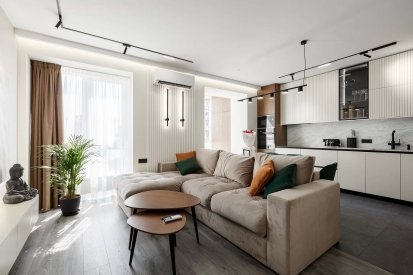 Інтер'єр вітальні від Roomy Room. Фото 5