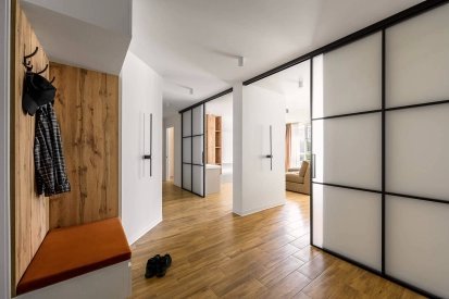 Дизайн прихожої від Petro Golyk Studio. Фото 1