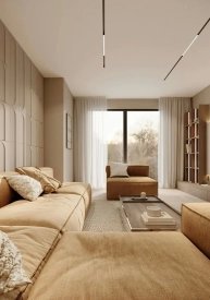 Інтер'єр вітальні від Kontur Design. Фото 4