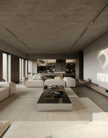 Інтер'єр вітальні від Kontur Design. Фото 7