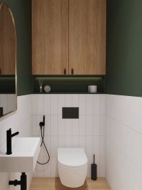 Дизайн ванної кімнати від CHO.BURO. Фото 2