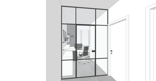 Дизайн робочого кабінету від Adesign. Фото 1