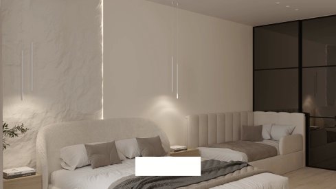 Дизайн спальні 19,2 кв.м від Студія дизайну Polyakova. Фото 3