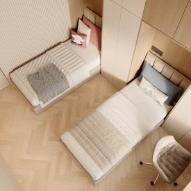 Дизайн дитячої кімнати 12,67 кв.м від ARTON. Фото 2
