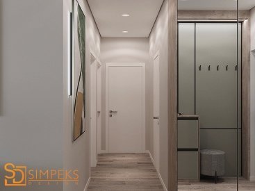 Дизайн прихожої від Simpeks Design. Фото 1