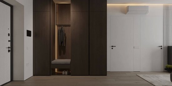 Дизайн прихожої від Petro Golyk Studio. Фото 2