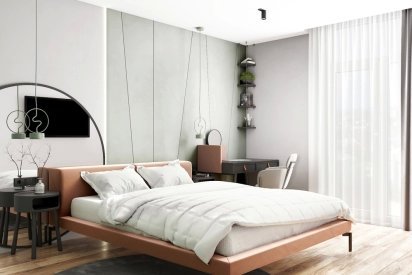 Дизайн спальні від PASTEL! interiors. Фото 1