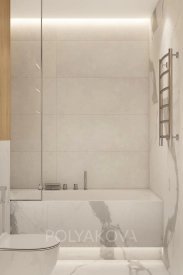 Дизайн ванної кімнати від Студія дизайну Polyakova. Фото 1