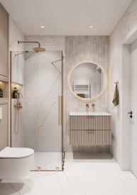 Дизайн ванної кімнати від Petro Golyk Studio. Фото 2