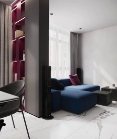 Інтер'єр вітальні від Petro Golyk Studio. Фото 2