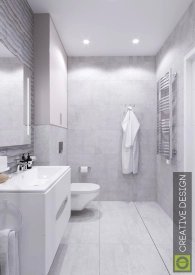 Дизайн ванної кімнати від CREATIVE DESIGN. Фото 2