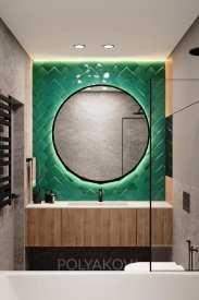 Дизайн ванної кімнати 4,3 кв.м від Студія дизайну Polyakova. Фото 4