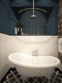 Дизайн ванної кімнати від Globarch Group. Фото 1