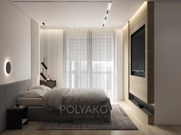 Дизайн спальні 15,27 кв.м від Cтудія дизайну Polyakova. Фото 3