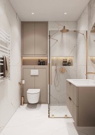 Дизайн ванної кімнати від Petro Golyk Studio. Фото 3
