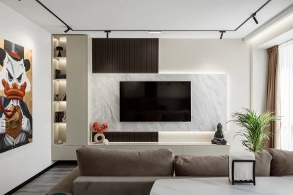 Інтер'єр вітальні від Roomy Room. Фото 8