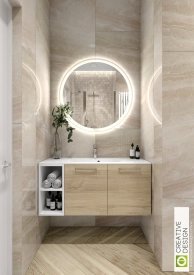 Дизайн туалету від CREATIVE DESIGN. Фото 2
