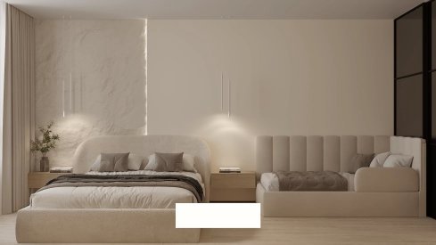 Дизайн спальні 19,2 кв.м від Студія дизайну Polyakova. Фото 5