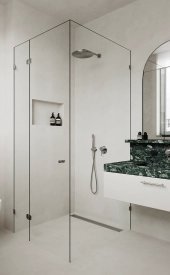 Дизайн ванної кімнати 5 кв.м від Luferenko design. Фото 3