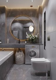 Дизайн ванної кімнати від PASTEL! interiors. Фото 9