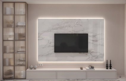 Інтер'єр вітальні від Petro Golyk Studio. Фото 1