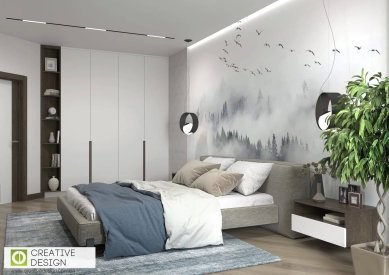 Дизайн спальні від CREATIVE DESIGN. Фото 4